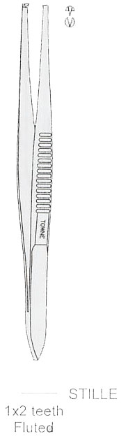 Stille Standard Tissue Forcep